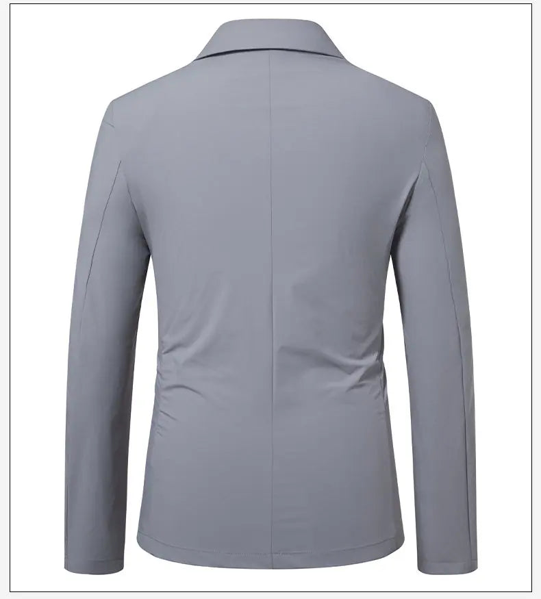 Sun Protection Lightweight Blazer - Fashionable Business Outdoor Travel Wedding Casual Korean Style Men's Lightweight Blazer