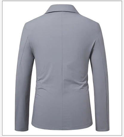 Sun Protection Lightweight Blazer - Fashionable Business Outdoor Travel Wedding Casual Korean Style Men's Lightweight Blazer