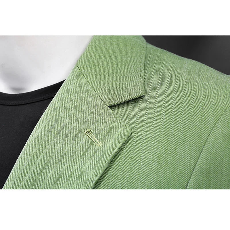 Men's Three-Piece Suit – Double Breasted Slim Fit Formal Suit for Men in Multiple Colors