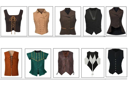 Vintage Velvet Vest for Women V Neck Cropped Sleeveless Casual Tops Regular Fitted Jacket Waistcoat