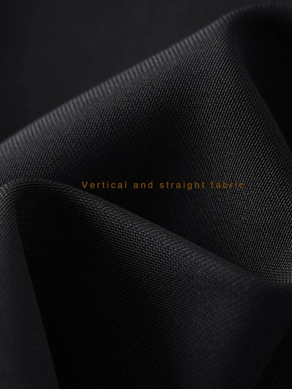 Black Sleeveless Suit Vest for Women, Short Single-Breasted Workplace Elegant, Slim and Versatile Vest Top, Spring & Fall Style