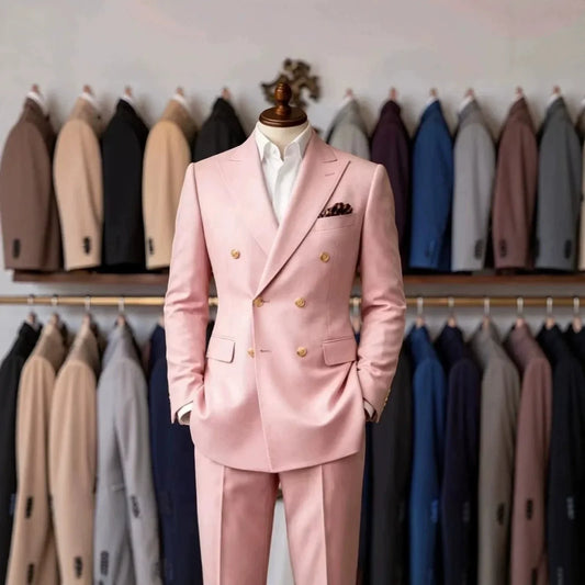 2026 Jacket Pant New Arrival Slim Fit Blazers Groom Men Suits For Men Boutique Fashion Wedding Suits