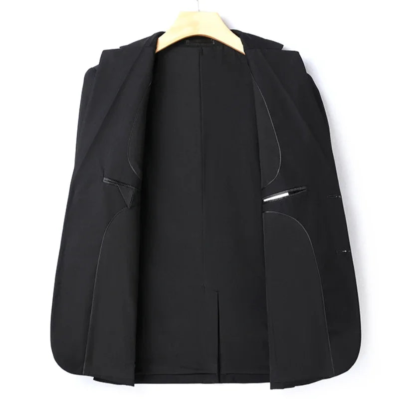 Men's Slim Fit Formal Suit Set – Blazer & Pants for Business, Wedding & Special Occasions