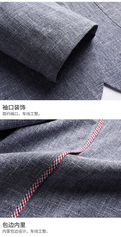 Blazer Summer Men's Fashion Gentleman Korean Version Trendy Performance Banquet Host Casual Ice Silk Sun-protective Clothing