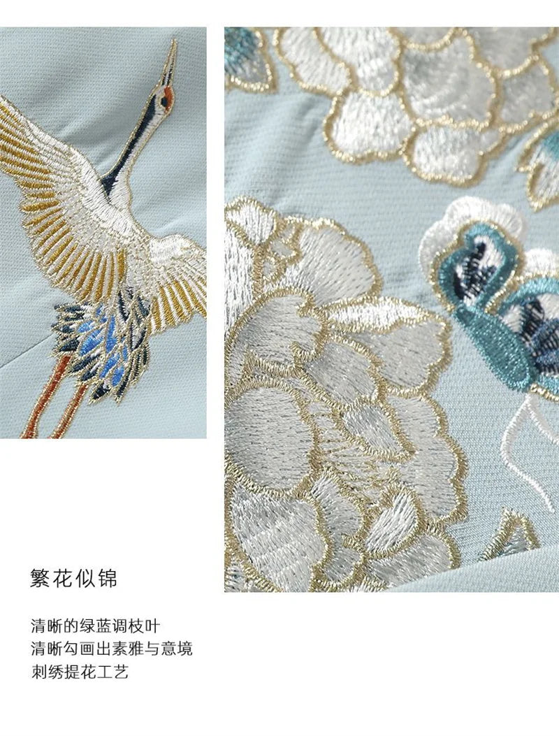 2025 New Spring Chinese National Style Elegant Women Vest Heavy Industry Embroidery Sleeveless Jacket Cardigan Female Waistcoat