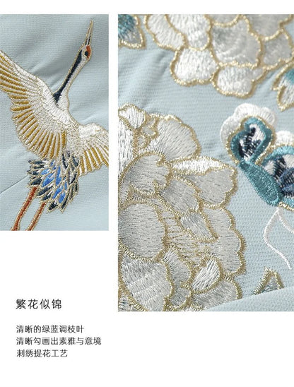 2025 New Spring Chinese National Style Elegant Women Vest Heavy Industry Embroidery Sleeveless Jacket Cardigan Female Waistcoat