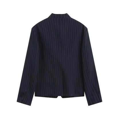 Chic Casual Fashion 2026 Office Lady Women Blazer Buttons Streetwear Jacket Long Sleeve Beige Female Elegant Outwear