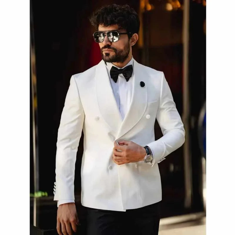 Men's Solid Style Blazer Fashion Wedding Smart Casual Business Jacket Best Man Suit Formal Party Wear Single Coat