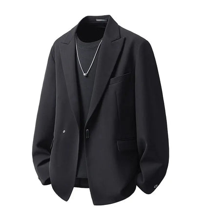 Luxury High Quality Designer Mens Suit Yamamoto Style Chaqueta De Hombre Elegantes Cool Black Streetwear Man Blazer Jackets Coat