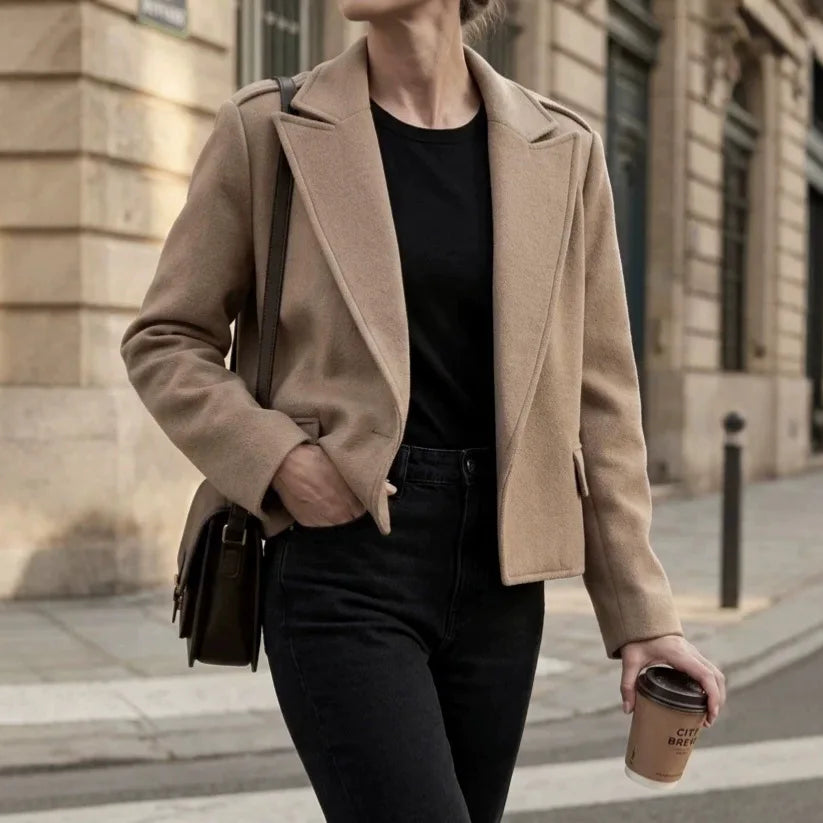 Spring Autumn 2026 Bomber Jacket Women Soft Solid O-neck Zipper Dual Pockets Short Coat Women Clothing Female Multi Colors 63993