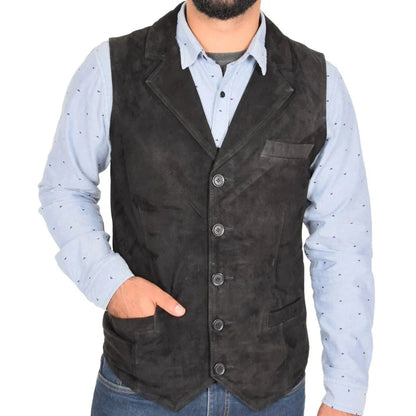 Men's Formal Vest – Orange Velvet Single Button Waistcoat for Weddings & Special Occasions