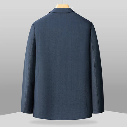 Blazer Men's Fashion Outdoor Travel Wedding Stylish Multi-purpose Casual Slim-Fitting Lightweight Cool and Breathable Blazer