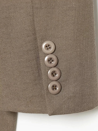 Women Oversized Blazer Single Breasted Lapel Long Sleeve Loose Suit Jacket Elegant Casual Office Lady Outerwear