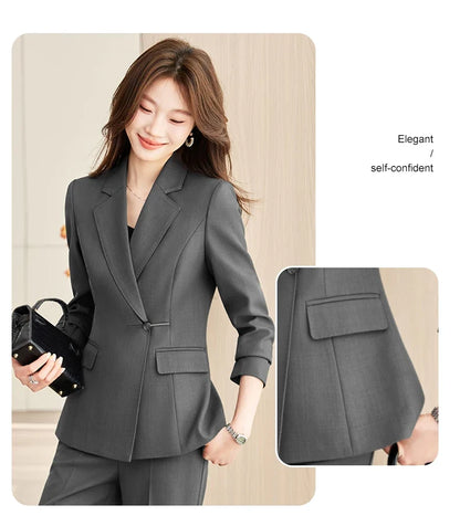 Fashionable Professional Women's Clothing High-Quality Two-Piece Pants + Jacket， Elegant Precision Spring/Summer 2026