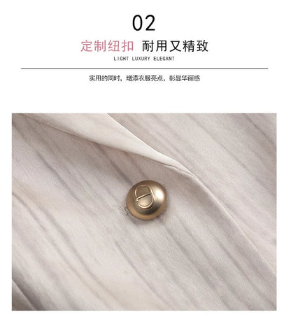 Elegant Women 2025 Spring Summer Professional Suit OL Business Interview Manager Commuting Work Wear Blazer And Pants Sets