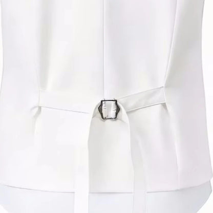 Men's Double Breasted Formal Vest for Weddings, Prom & Business