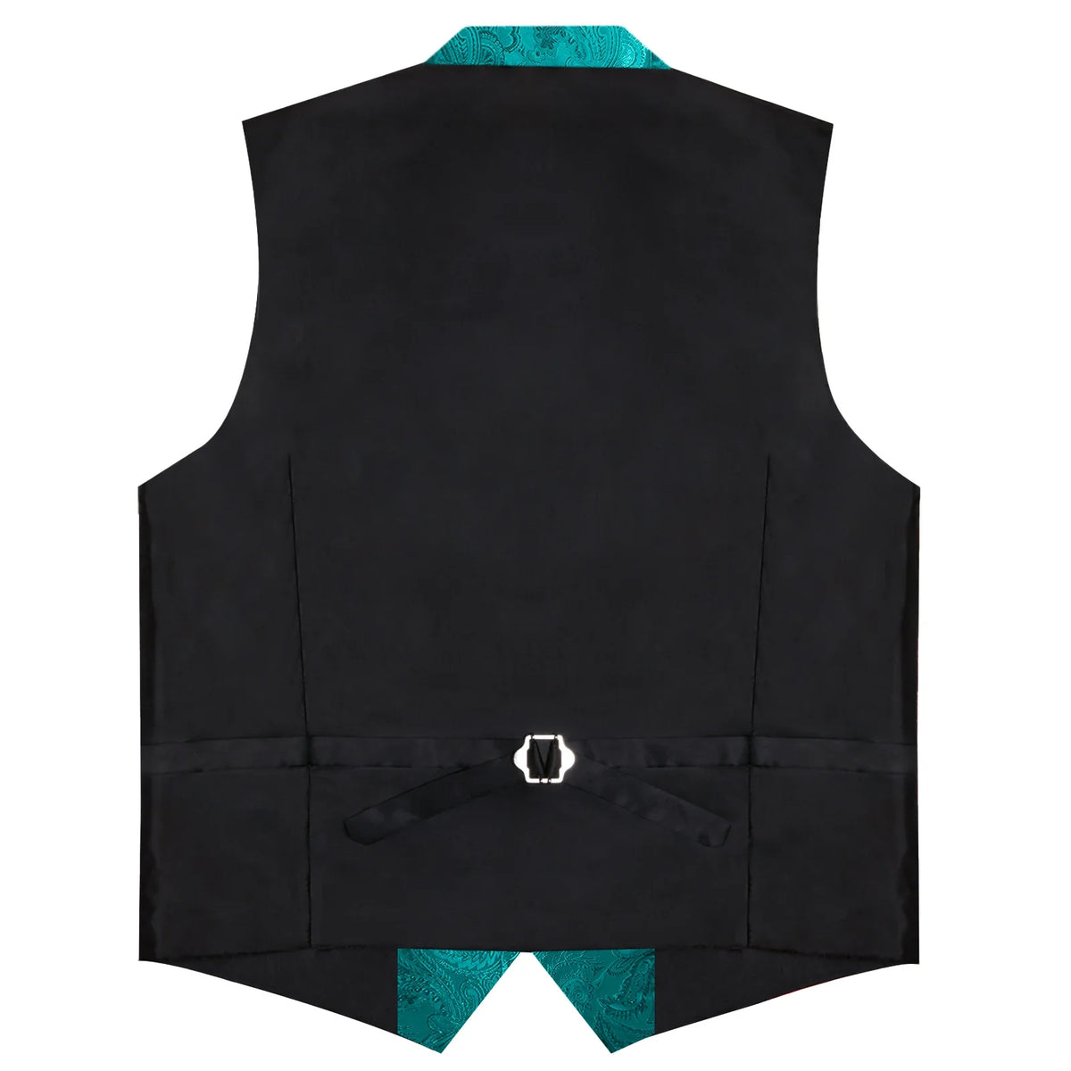 Men's Suit Vest & Tie Set – Paisley Jacquard Waistcoat for Weddings and Formal Occasions