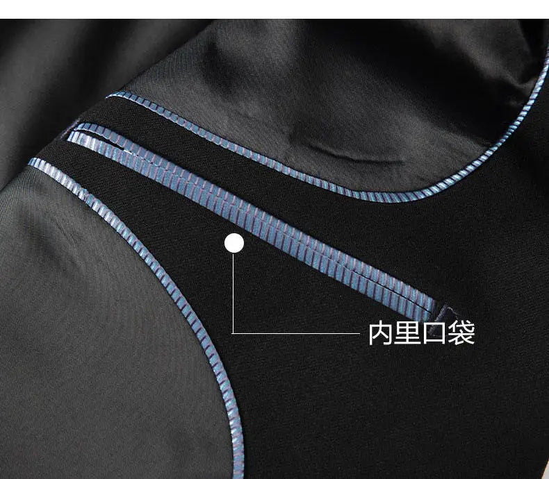 Blazer's New Men's Fashion Outdoor Travel Camping Youth Wedding Versatile, Hosting Campus Slimming Casual Korean Version Blazer