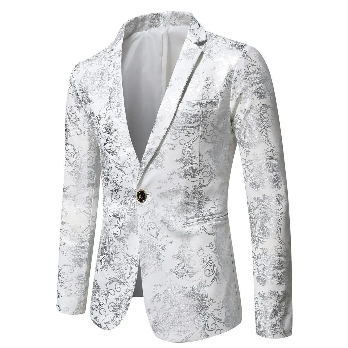 Blazer Mens Jacket Fashion Business Handsome British Style Casual Slim-fit Print Wedding Work Hot Chick At The Bar  Blazers