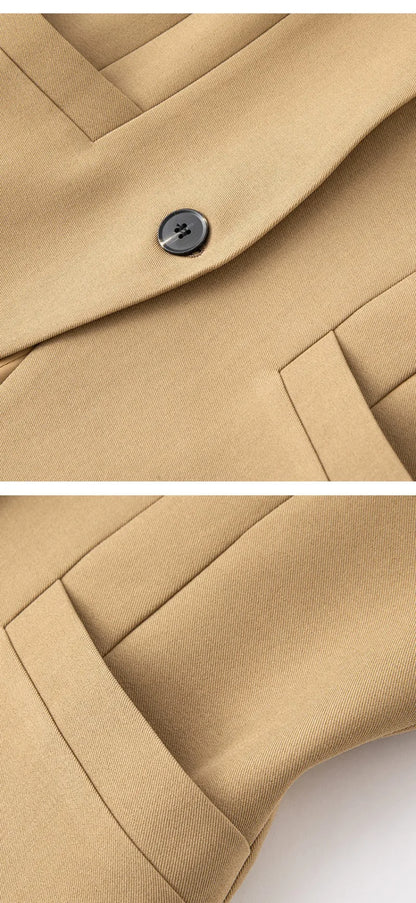 Women's Vest 2026 Spring Autumn Sleeveless Short Jacket New Commuter Versatile Female Waistcoat Tops Outerwear Chaleco Mujer