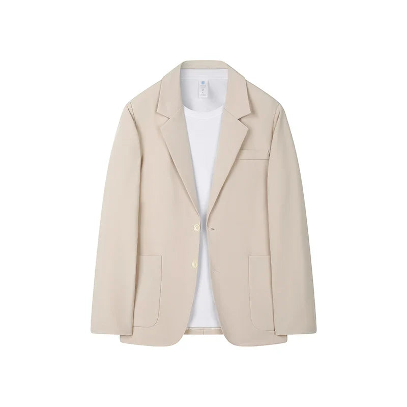 Men's spring and autumn Korean-style business versatile suit jacket, Hong Kong-style Instagram cool casual suit jacket, large si