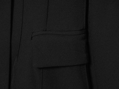 Elegant Blazer Women's Commute Blazer Coat 2026 Spring Fall Minimalist Office Lady Party Basic Dinner Slim-Waist Blazer