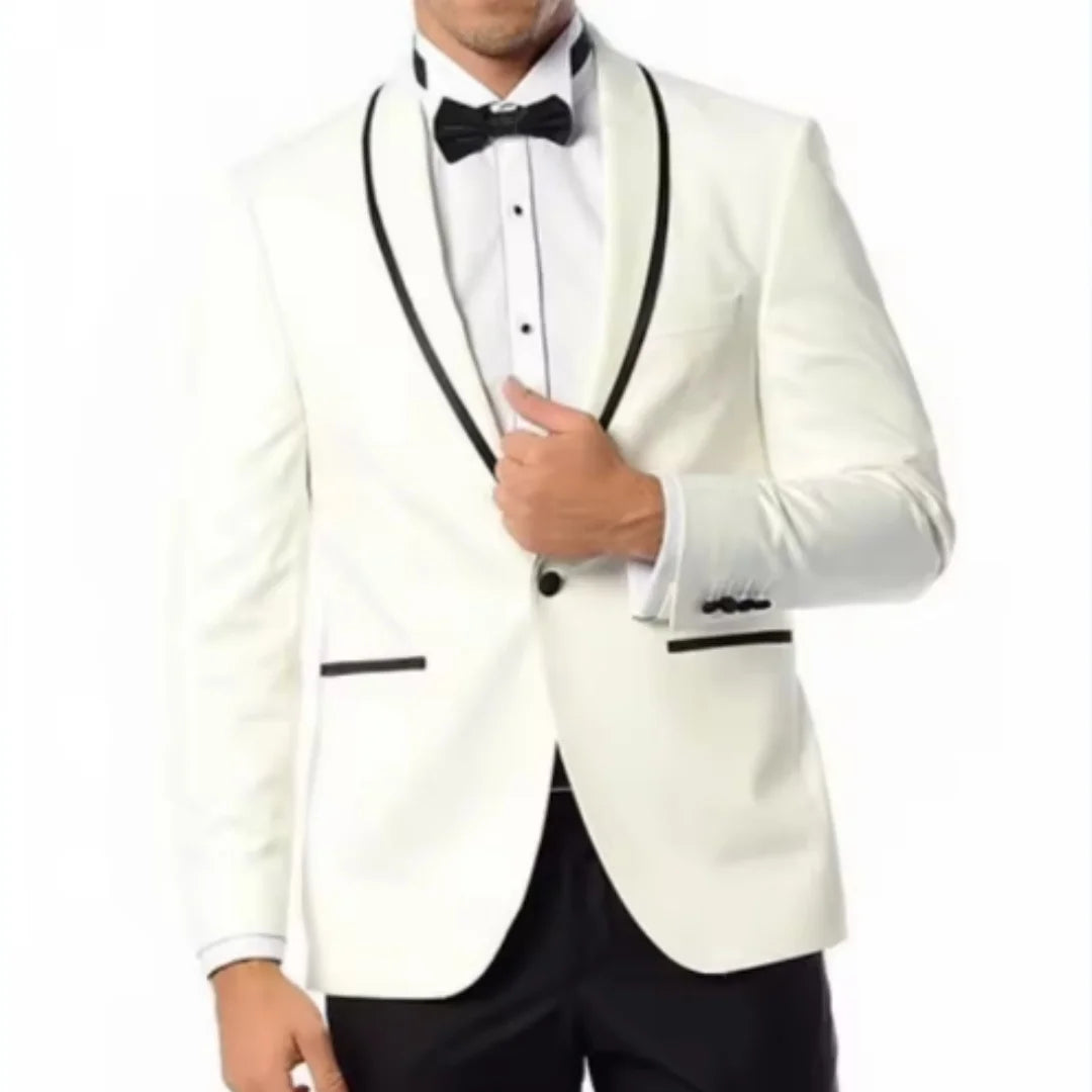 Blazer Formal Rosa Elegante Corte Delgado para Hombre, Chaqueta de Esmoquin Ideal para Boda, Gala, Baile y Fiestas Nocturnas