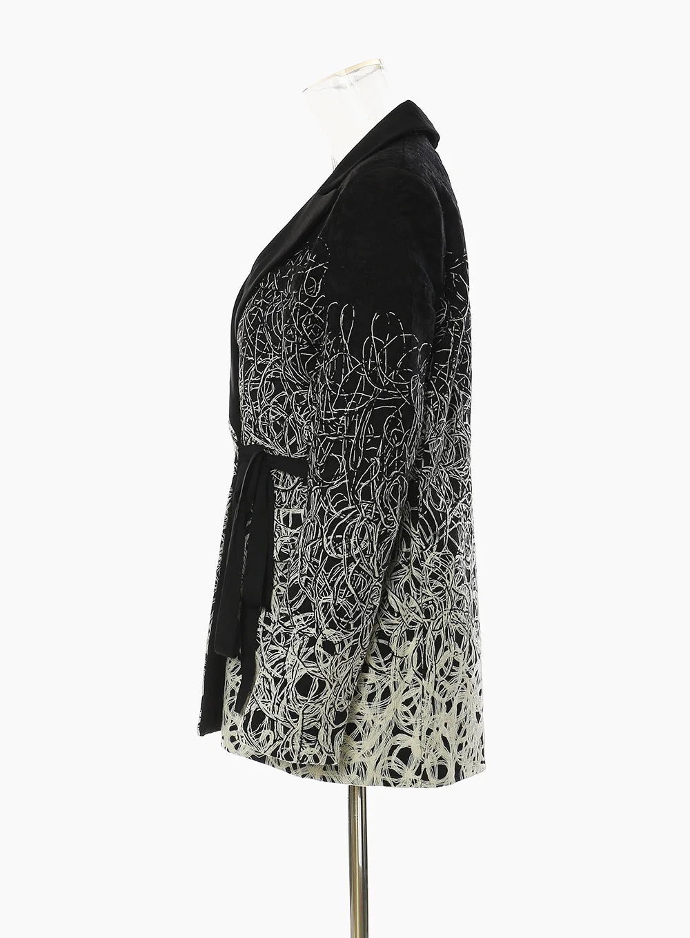 Spring Autumn New Women's Blazer Contrast Color Lace-up Waist Slimming Minimalist Style High-end Casual Chic Jacket HK15340