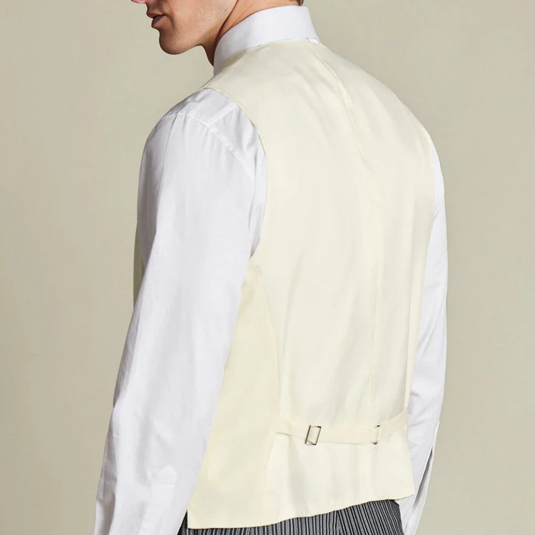 Men's Double Breasted Vest for Weddings, Business & Formal Occasions