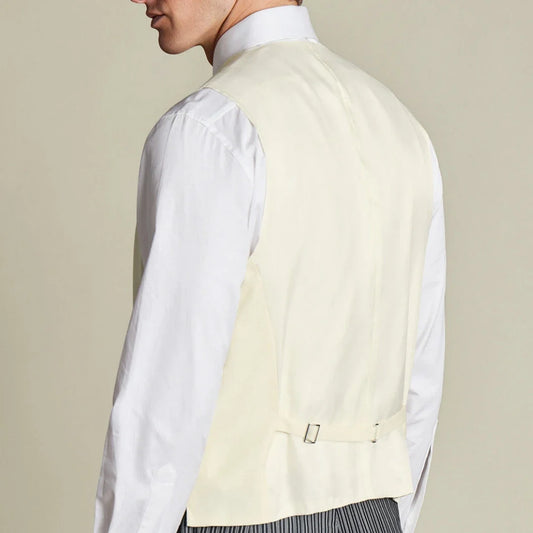 Men's Double Breasted Vest for Weddings, Business & Formal Occasions