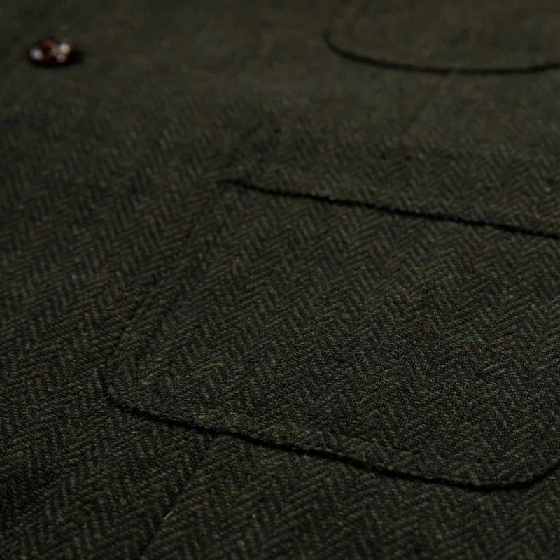 Men's Vest Herringbone Single Button Waistcoat for Wedding Business Casual