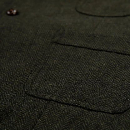 Men's Vest Herringbone Single Button Waistcoat for Wedding Business Casual