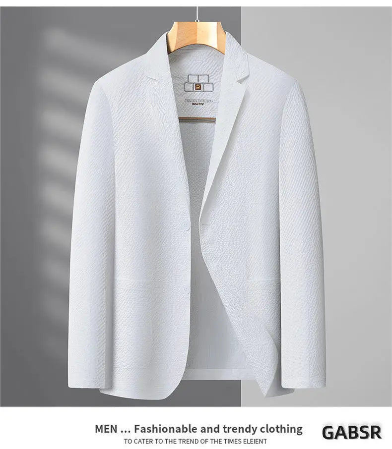 Blazer 2026 New Men's Fashion Outdoor sunscreen Blazers men Slim Casual quick drying sunscreen clothing Formal Wear jackets