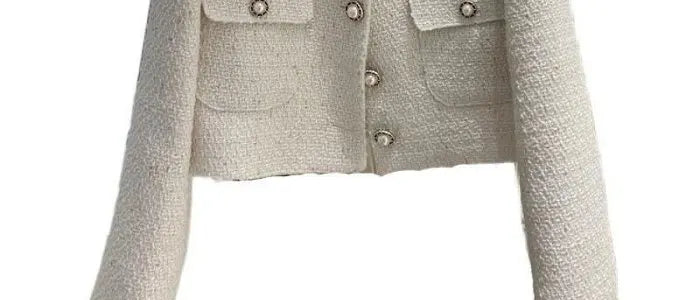 Fashionable Short Tailored Jacket Women's Loose Fit Perfume Style Korean Version Spring Autumn New Popular West Suit Top
