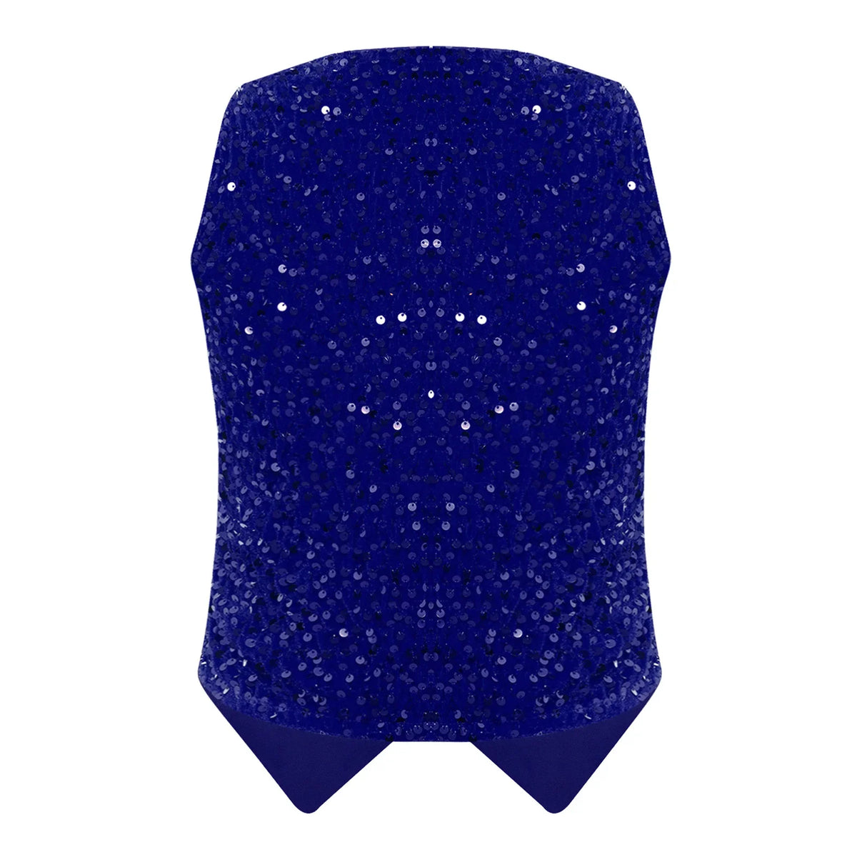 Women's Sleeveless Vest Disco Party Tops Clubwear Streetwear Lady V-neck Sequins Vests Fashion Waistcoat Music Festival Outfit