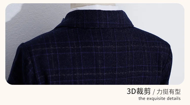 kids Gray Plaid Suit Set Flower Boys Wedding Outfit Children's 4Pieces Formal Wear With Jacket Vest Pants Bowtie