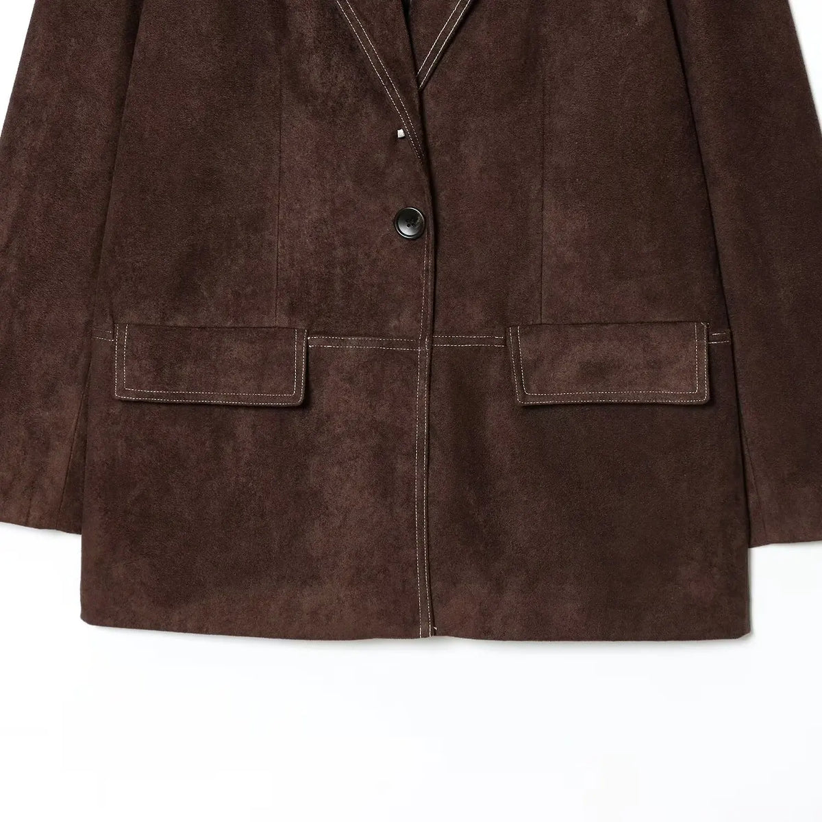 Fashionable Straight Leg Suit Jacket Women's Business Casual Long Sleeve Polyester Coat JNLEAOG Autumn New Arrival