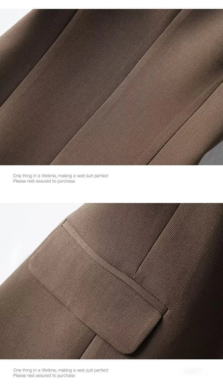 Temperament Women's Sleeveless Suit Vest Jacket 2026 Summer Ladies Irregular Waistcoat With lining  Loose Korean Female Tops