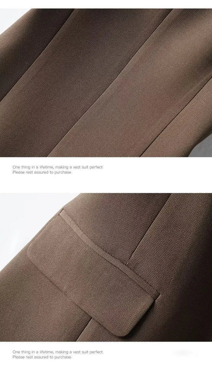 Temperament Women's Sleeveless Suit Vest Jacket 2026 Summer Ladies Irregular Waistcoat With lining  Loose Korean Female Tops