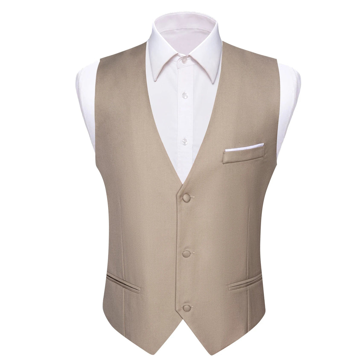 Men's Slim Fit Dobby Vest – Multi-Color Formal Waistcoat for Weddings & Smart Events