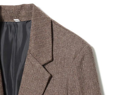 Woman Autumn Single Breasted Pocket Decoration Long Sleeves Lapel Herringbone Twill Blazer Female Fashion Casual Overcoat