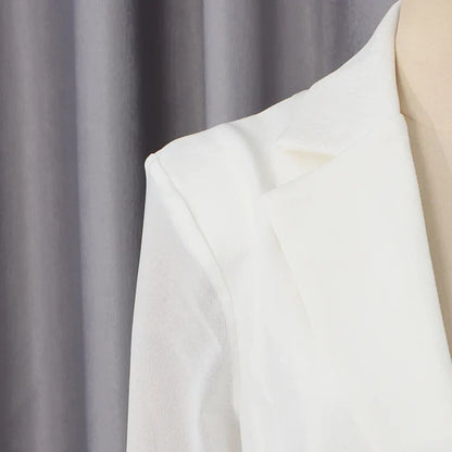 Women Blazer Sexy Hollow Out Backless Waist Cinching Slim Fit Solid Color Urban High-end Trend Jacket Spring Autumn HK21909