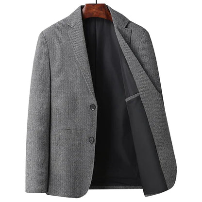 Blazer New Men's Fashionable Outdoor Travel Premium Business Wedding Versatile Host School Fit Casual Korean Version Blazer