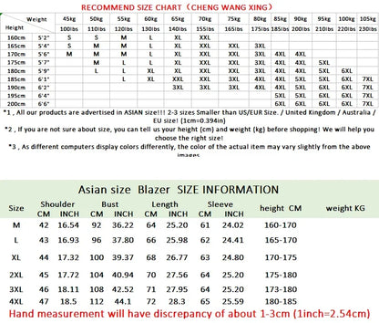 Men's Single-Breasted Blazer Smart Casual Slim Fit Jacket for Men Spring Autumn Blue Khaki Black