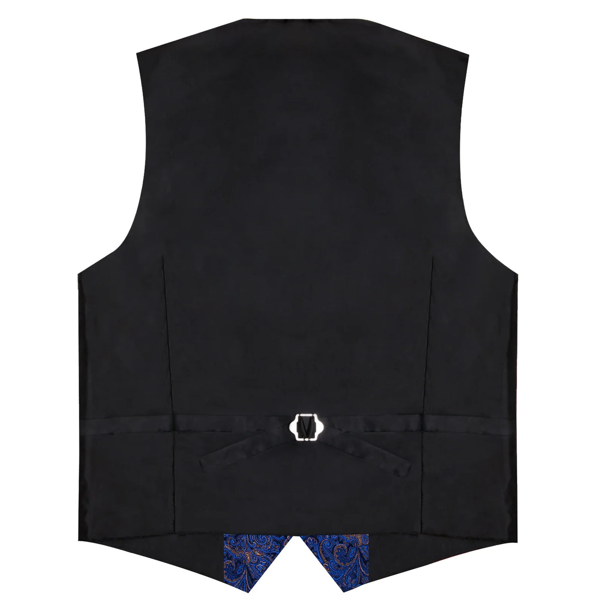 Men's Paisley Suit Vest – Single-Breasted Waistcoat with Tie, Handkerchief & Cufflinks for Weddings & Banquets