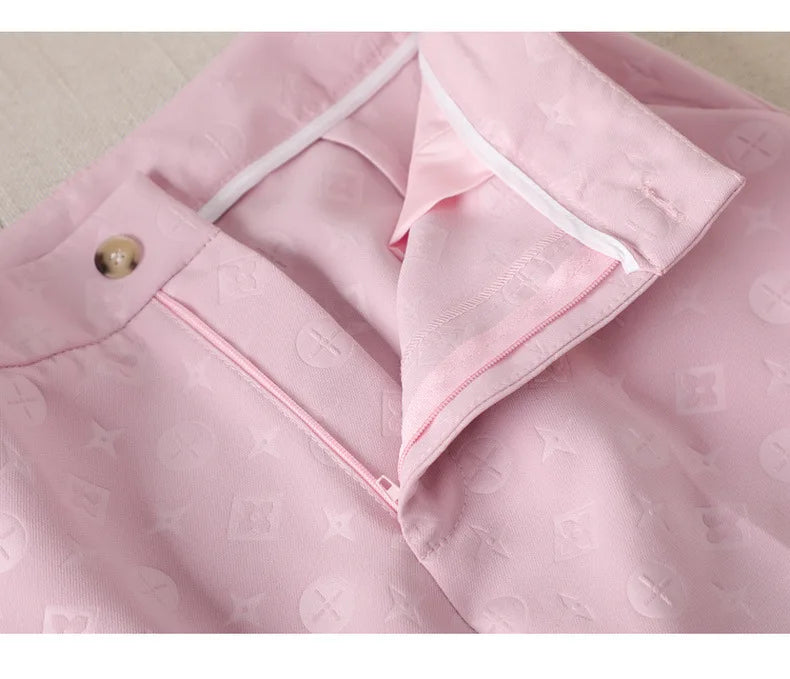 Fashion Temperament Professional Suits Women 2024 Spring Summer New Formal Long Sleeve Blazer And Pants&Shorts Sets Work Wear