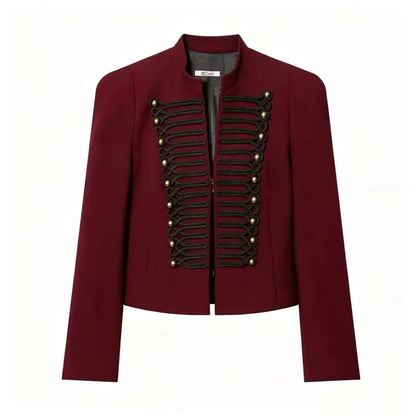 Women's Jackets Autumn 2026 New Fashion Retro Slim Short Elegant Warm Jackets Women's Street Chic Youth Travel Holiday Coats