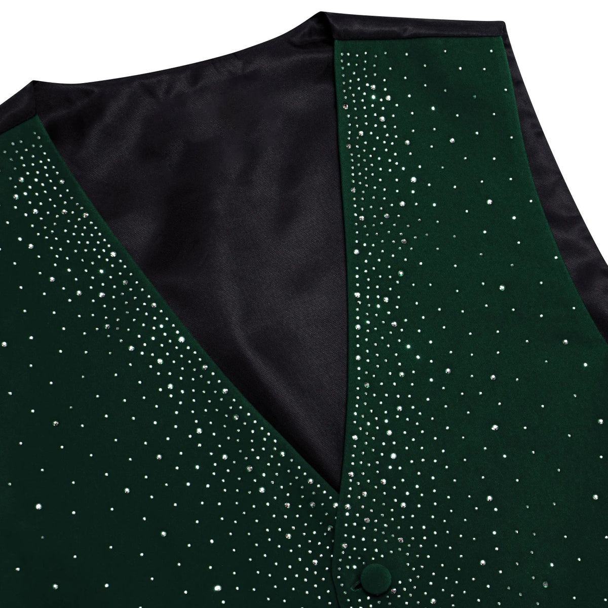 Men's Glitter Vest with Matching Bow Tie – Sparkly Sequin Style for Parties, Proms & Festive Events