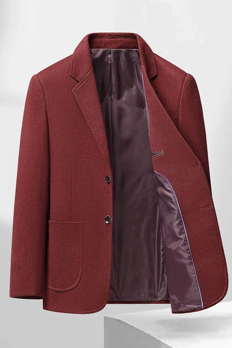 Blazer Autumn and Winter Men's Fashion Business Outdoor Travel Solid Color Wedding Youth Slimming Casual High Formal Wear Blazer