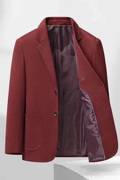 Blazer Autumn and Winter Men's Fashion Business Outdoor Travel Solid Color Wedding Youth Slimming Casual High Formal Wear Blazer